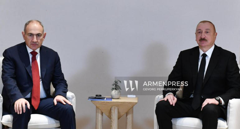 ილჰამ ალიევსა და ნიკოლ ფაშინიანს შორის შეხვედრა გაიმართა