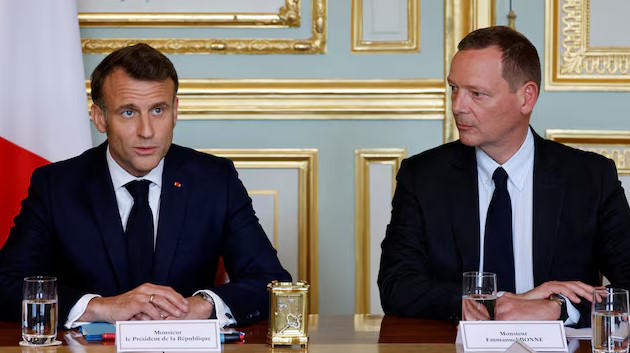 Reuters - ემანუელ მაკრონის მრჩეველი მოსკოვში რუს მაღალჩინოსნებს შეხვდა