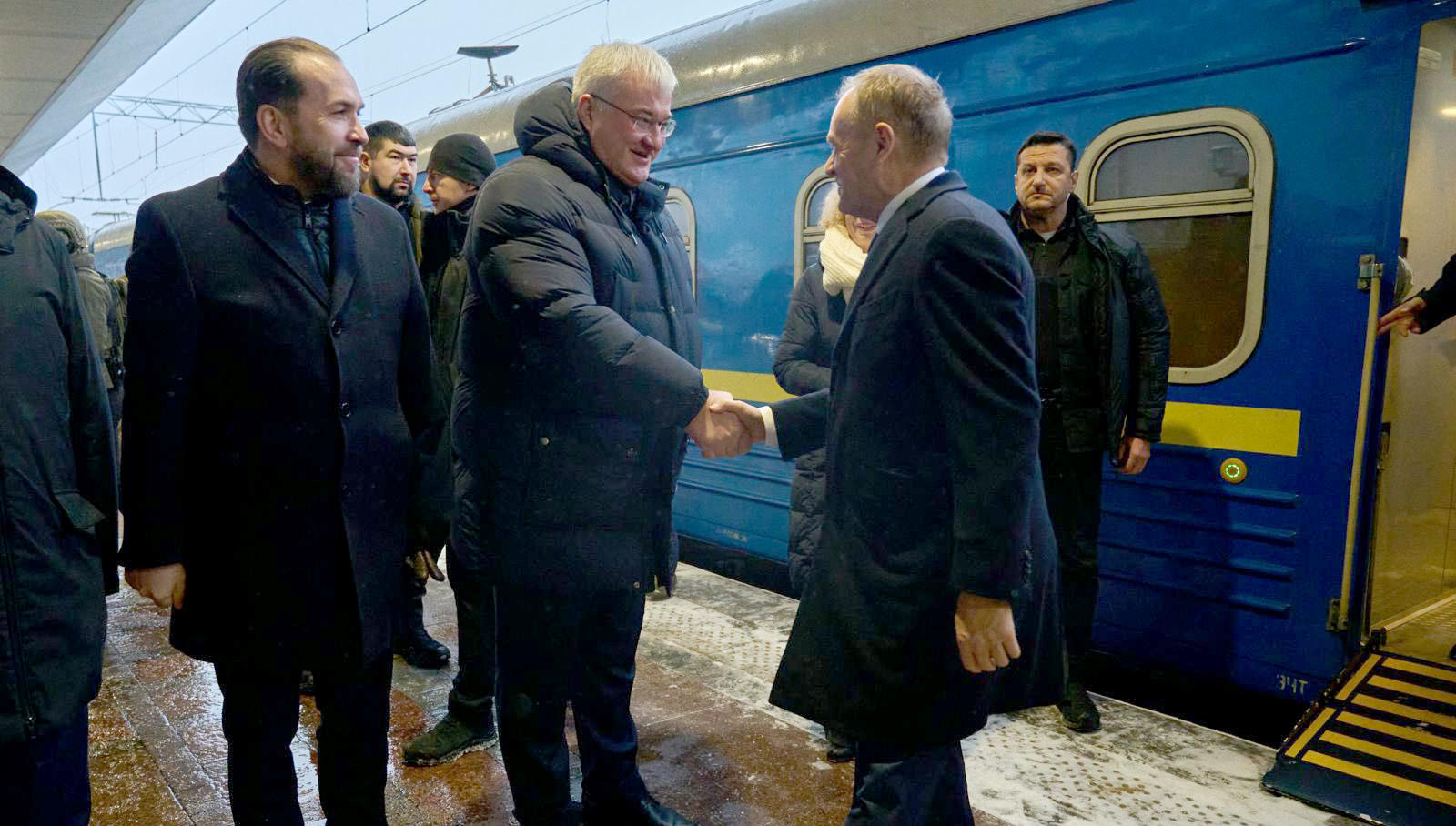 დონალდ ტუსკი კიევში ჩავიდა