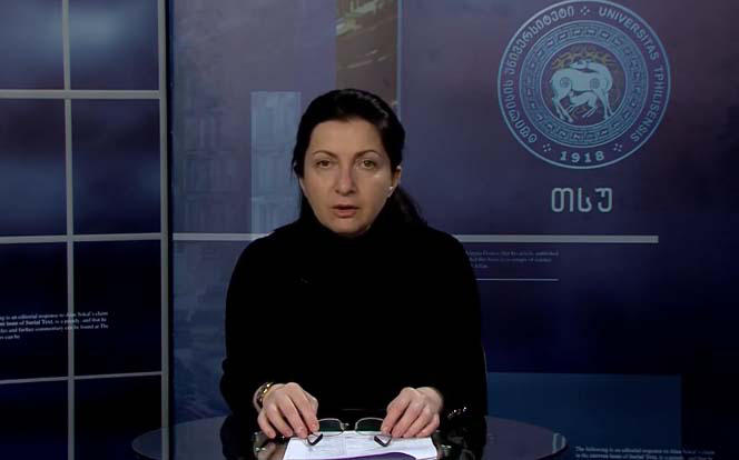 თამარ ბელქანია - განათლების მინისტრთან შეხვედრაზე თსუ-ის რექტორმა განაცხადა, რომ  რეფორმა თუ ამ ფორმით განხორციელდება, გადადგება