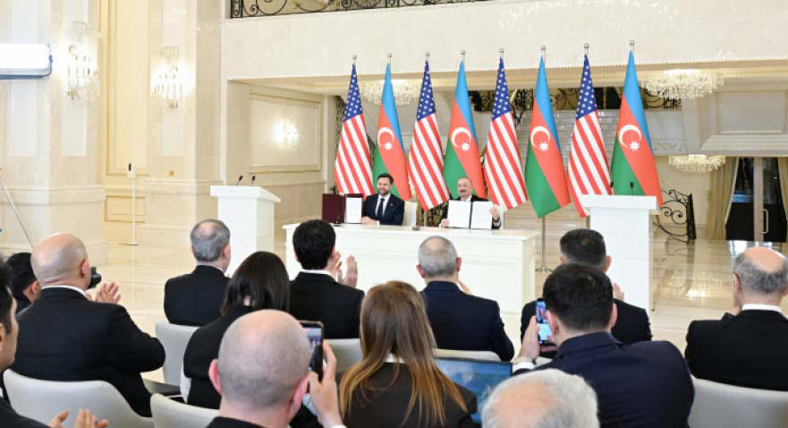 ილჰამ ალიევი - მშვიდობაში ცხოვრებას ვსწავლობთ და ძალიან მადლობელი ვართ აშშ-ის ამ დიდი შესაძლებლობისთვის - არა მხოლოდ ყველა შეზღუდვა გავაუქმეთ ტვირთების ტრანზიტზე, არამედ დავიწყეთ აქტიური ვაჭრობა და თანამშრომლობა