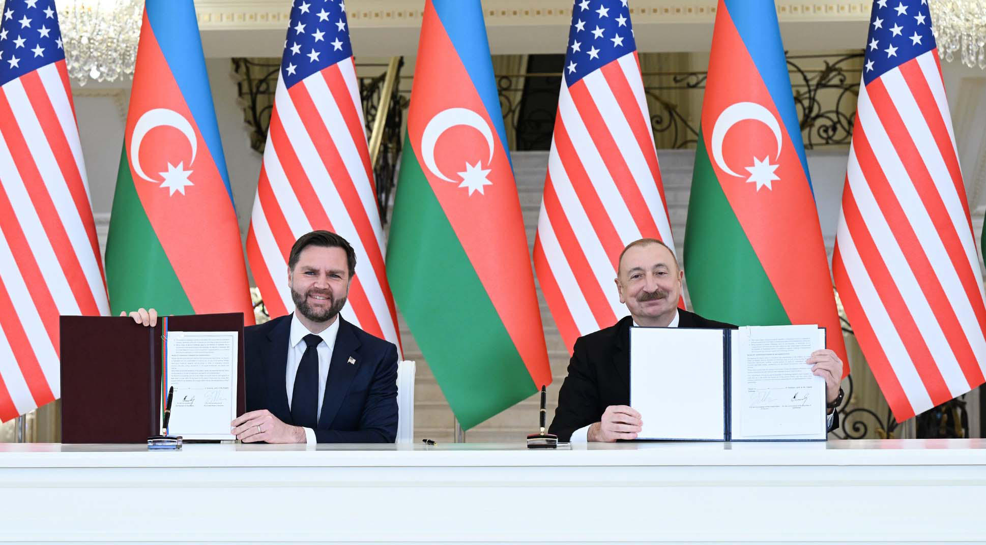 აშშ-მა და აზერბაიჯანმა “სტრატეგიული პარტნიორობის ქარტიას” მოაწერეს ხელი