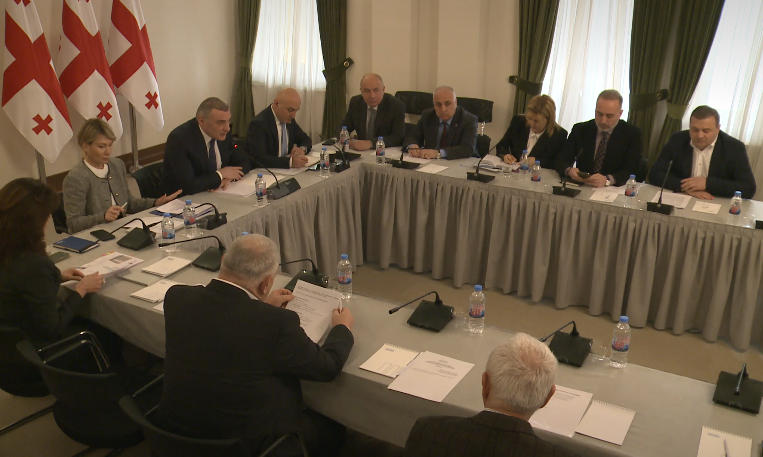 პარლამენტში ფასების შემსწავლელი დროებითი კომისიის პირველი სამუშაო სხდომა მიმდინარეობს