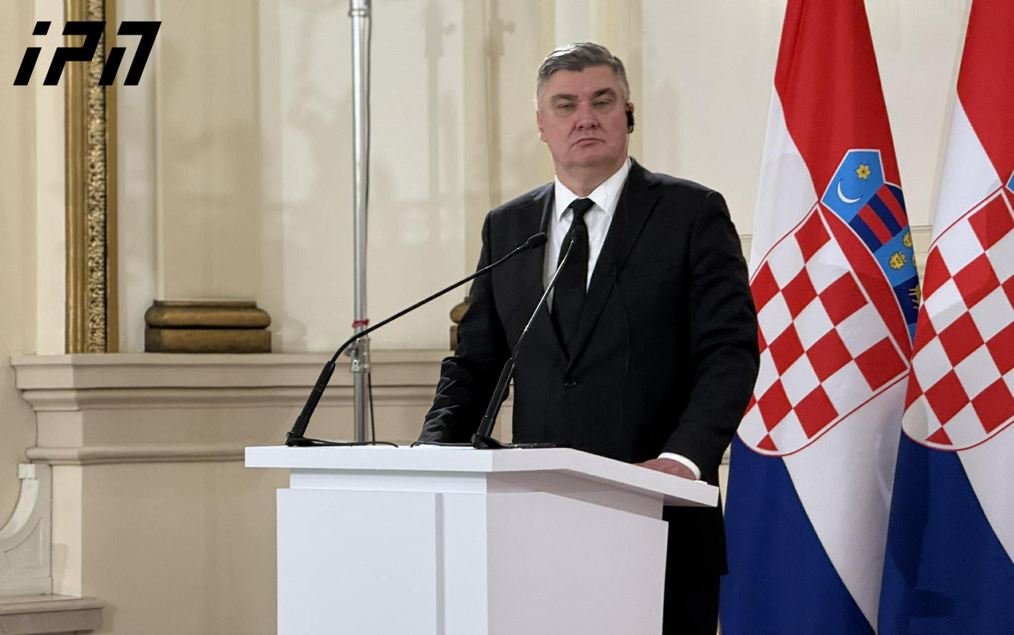 Croatia’s President: Barriers are being imposed on Georgia, it is being placed in a moral dilemma, accused of being a Moscow agent - this is moral blackmail; they are blackmailing the country, forcing its hands