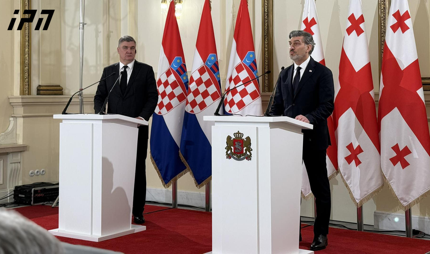 მიხეილ ყაველაშვილი - ევროკავშირის ღირსეული ქვეყნის, ხორვატიის პრეზიდენტი სიმართლეს საუბრობს, სწორედ ასეთ გულწრფელ საუბარს ვითხოვთ ევროპული ბიუროკრატიისგან! - ეს არის დამოკიდებულება, რაც უნდა იყოს თანასწორი ქვეყნის ღირსეულ პრეზიდენტებს შორის