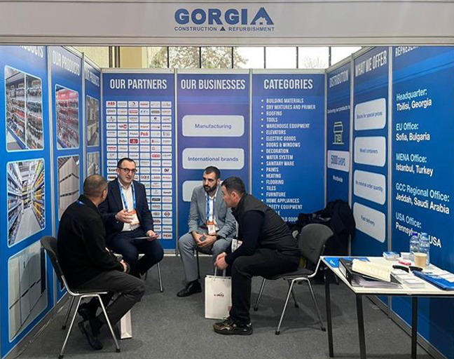 „გორგიამ“ უზბეკეთში სამშენებლო-სარემონტო მასალების გამოფენაზე მიიღო მონაწილეობა