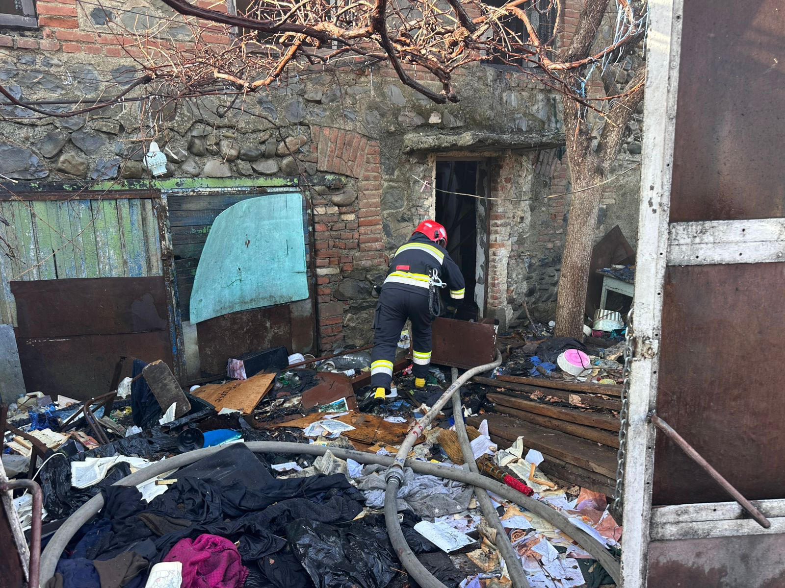 თელავში ხანძარს 75 წლამდე ქალი ემსხვერპლა