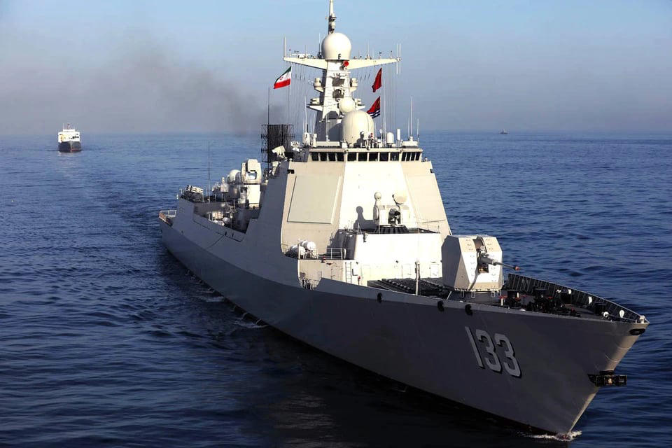 რუსეთმა, ირანმა და ჩინეთმა ჰორმუზის სრუტეში ერთობლივი წვრთნების ჩასატარებლად ხომალდები გაგზავნეს