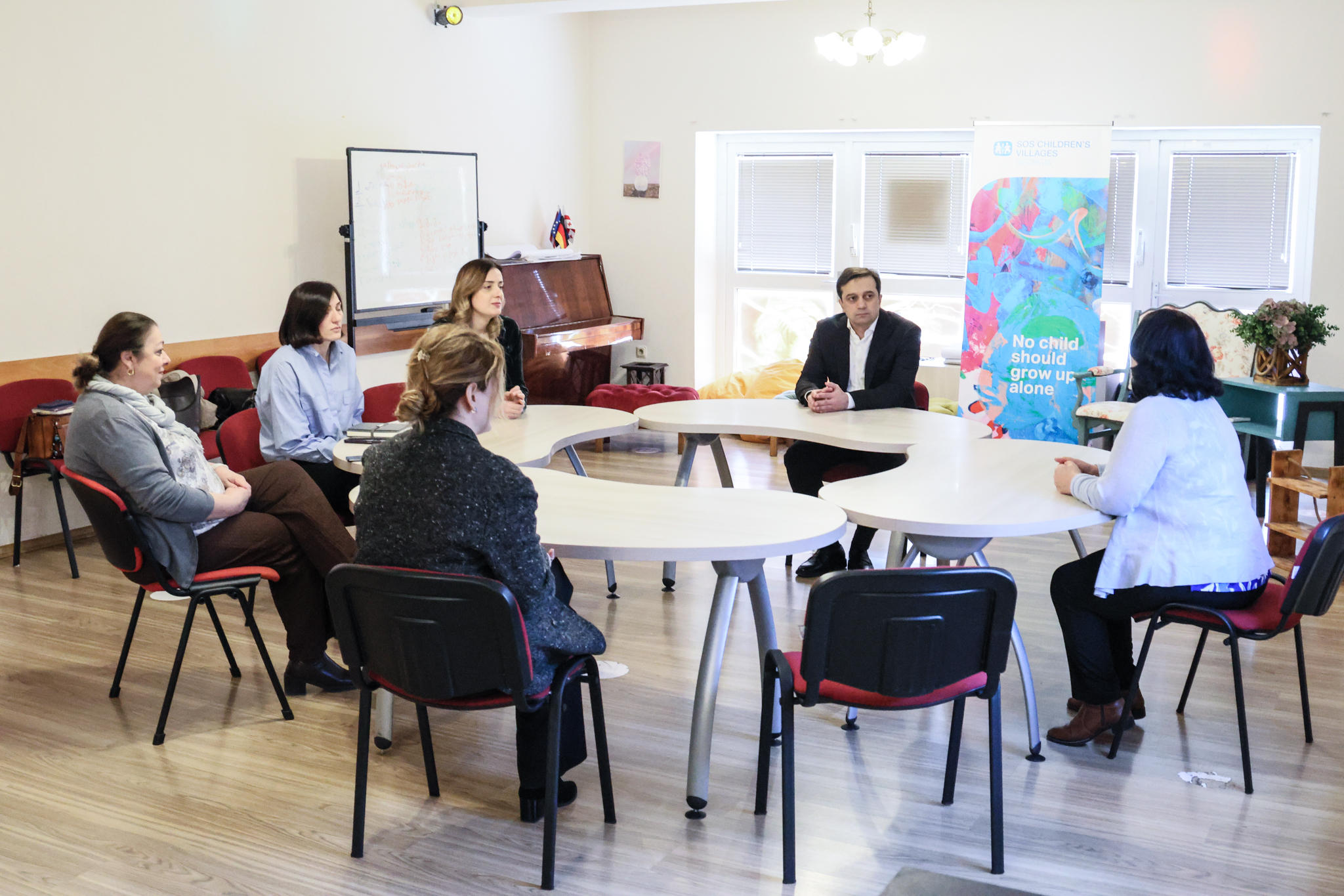 სახალხო დამცველი თბილისში მდებარე SOS ბავშვთა სოფელში იმყოფებოდა