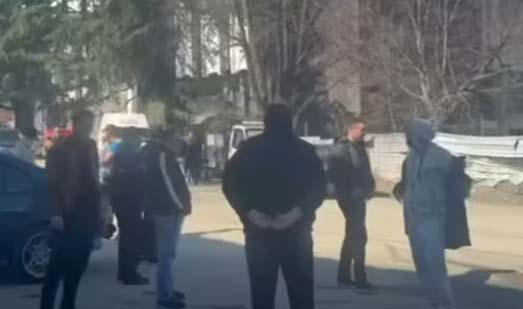 გურჯაანის მუნიციპალიტეტის სოფელ ველისციხეში საპროტესტო აქცია გაიმართა