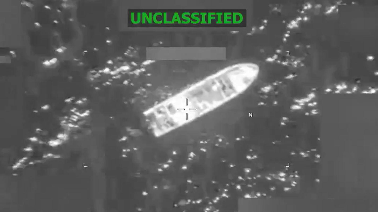 აშშ-ის მიერ წყნარ ოკეანეში ნარკოტიკების გადამზიდ ნავზე დარტყმას სამი ადამიანი ემსხვერპლა