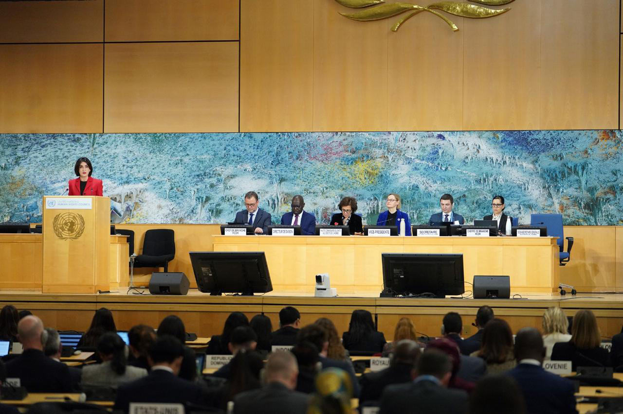 Maka Bochorishvili - We see human rights not only as international commitments, but also as the basis of our government's vision