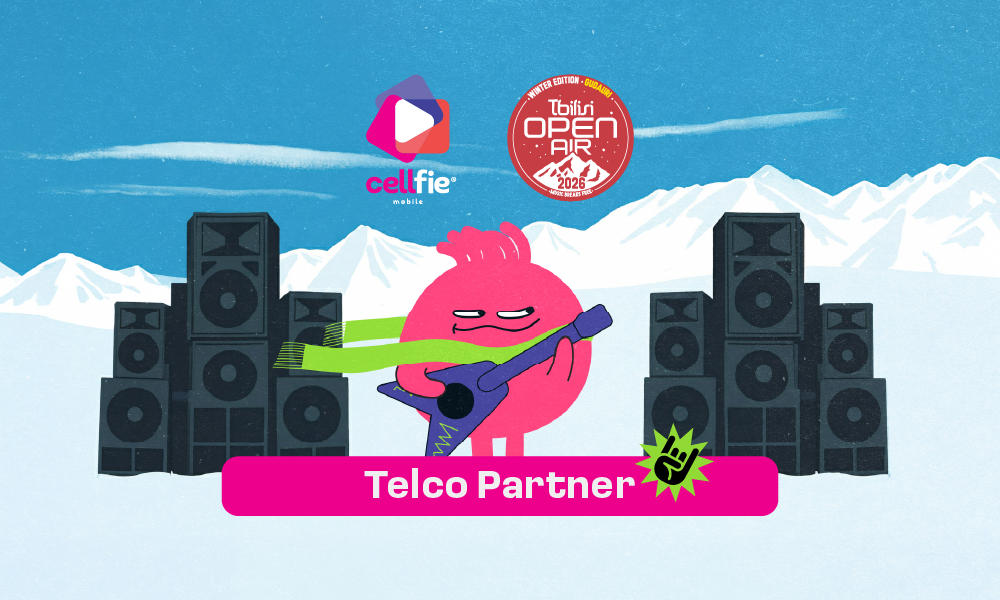 „სელფი“ Tbilisi Open Air 2026: Winter Edition-ის ტელკო პარტნიორია