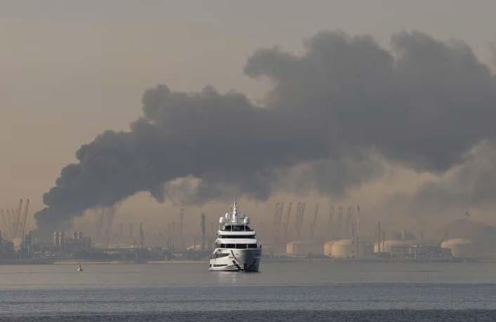 მედია - ომანის დუკმის პორტზე დრონებით თავდასხმა განხორციელდა