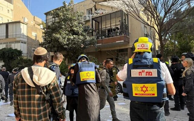 ირანის სარაკეტო იერიშის შედეგად ცენტრალურ ისრაელში 7 ადამიანი დაშავდა