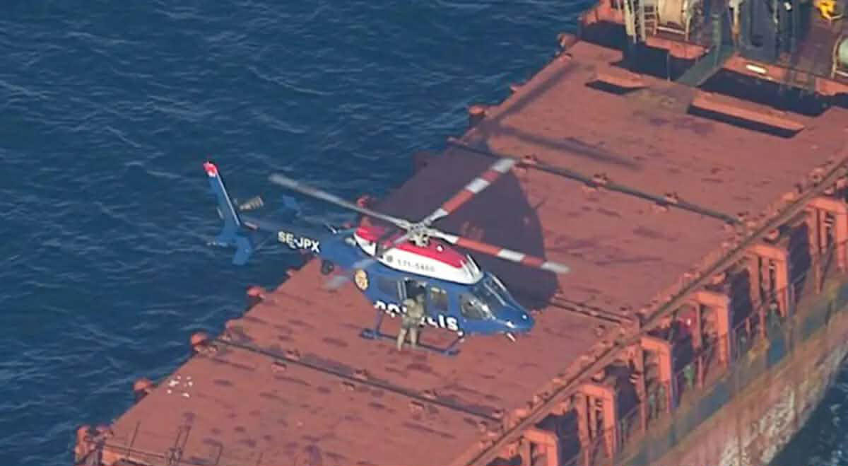 შვედური მედია - შვედეთმა უკრაინის მიერ დასანქცირებული სატვირთო გემი დააკავა