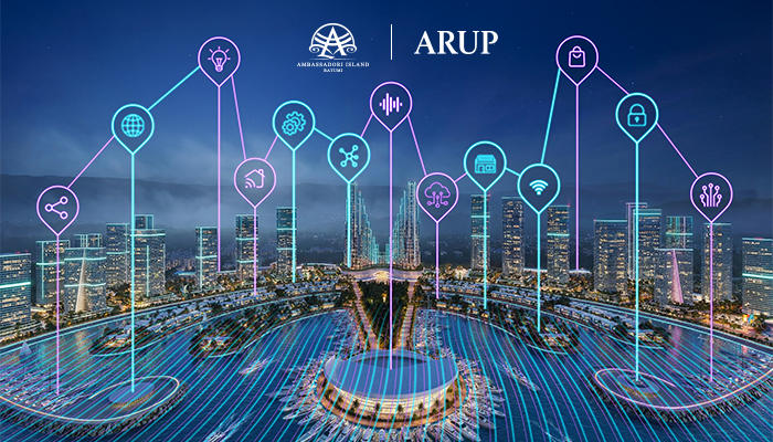 Ambassadori Island Batumi Unveils Smart City Framework with Arup, Redefining Black Sea Urban Development