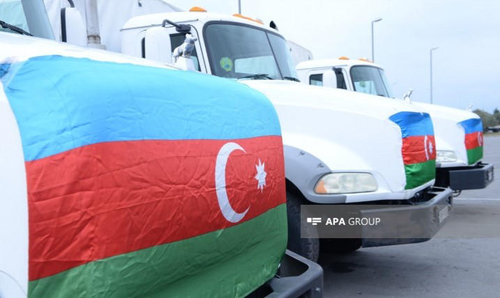 აზერბაიჯანი ირანს ჰუმანიტარულ დახმარებას უგზავნის