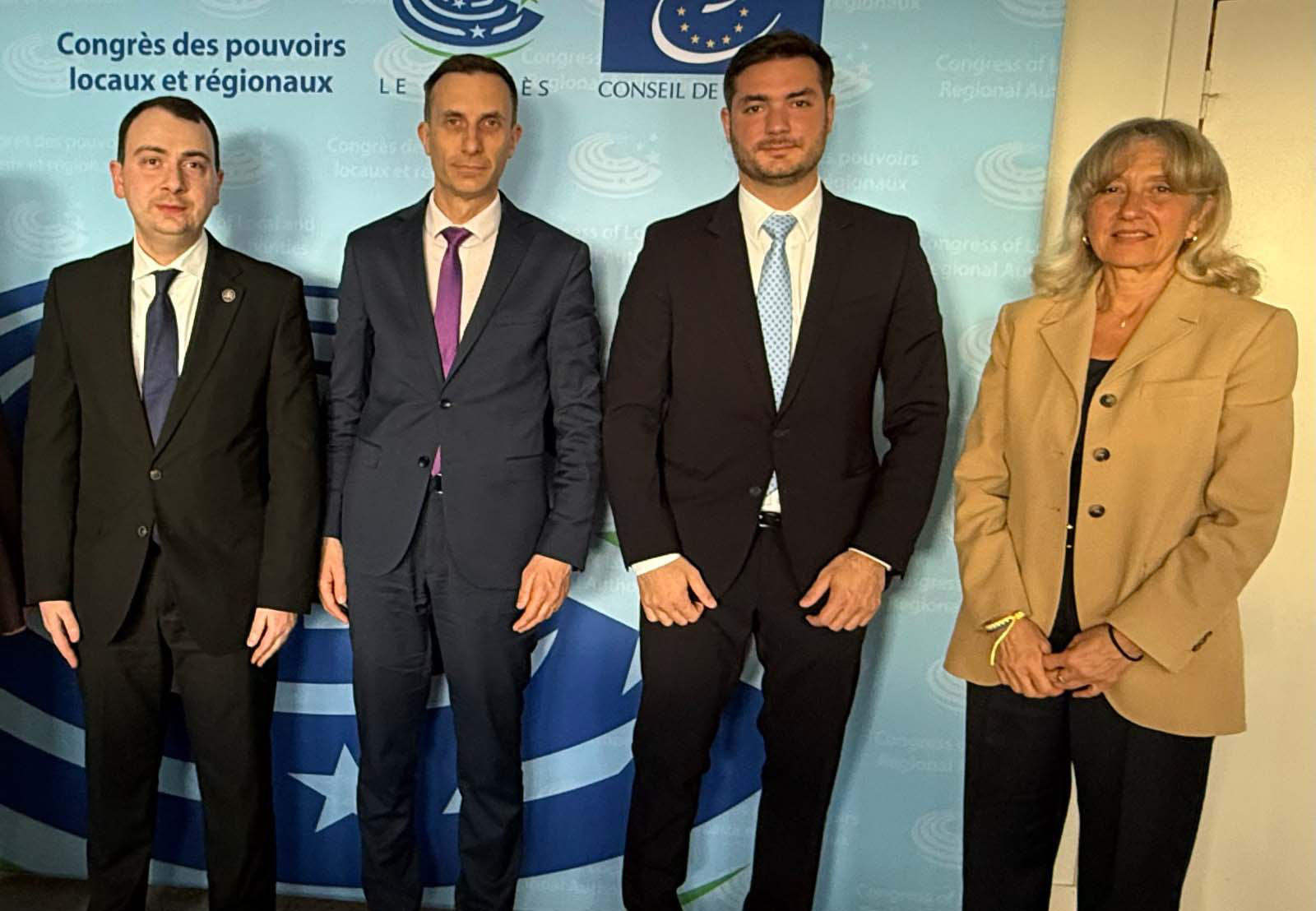 საქართველოს საპარლამენტო დელეგაცია ევროპის საბჭოს ადგილობრივ და რეგიონულ ხელისუფალთა კონგრესის გენერალურ მდივანს შეხვდა