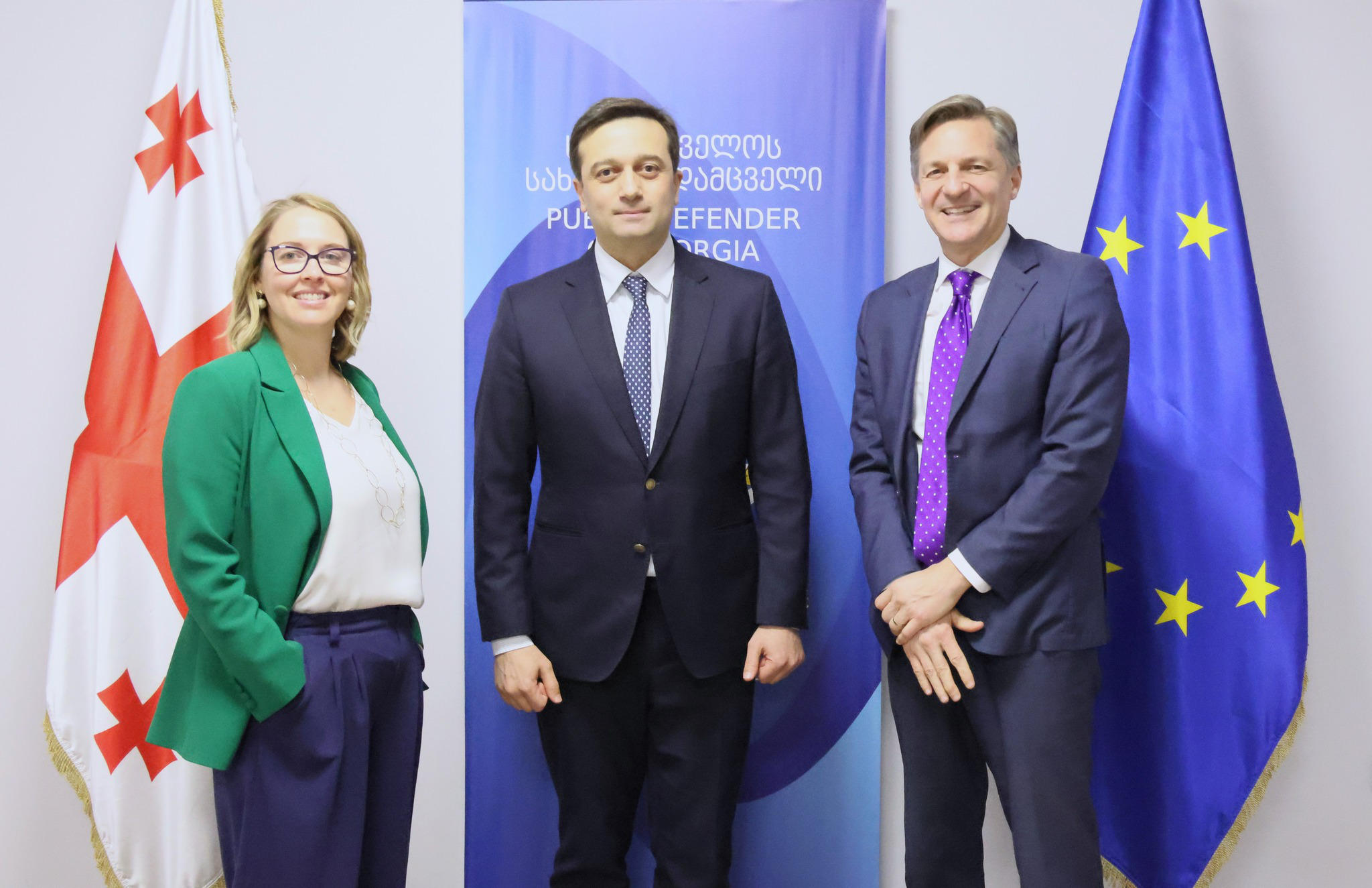 სახალხო დამცველი INL-ის საერთაშორისო ბიუროს დირექტორს შეხვდა