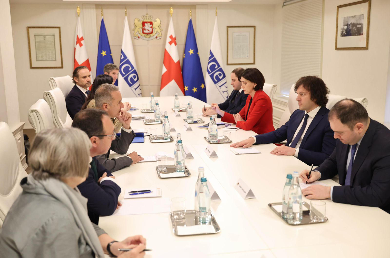 ირაკლი კობახიძე - შევხვდი ეუთო-ს საპარლამენტო ასამბლეის დელეგაციას - საუბარი შეეხო რეგიონულ უსაფრთხოებას და ეუთოსთან პარტნიორობის გაძლიერებას