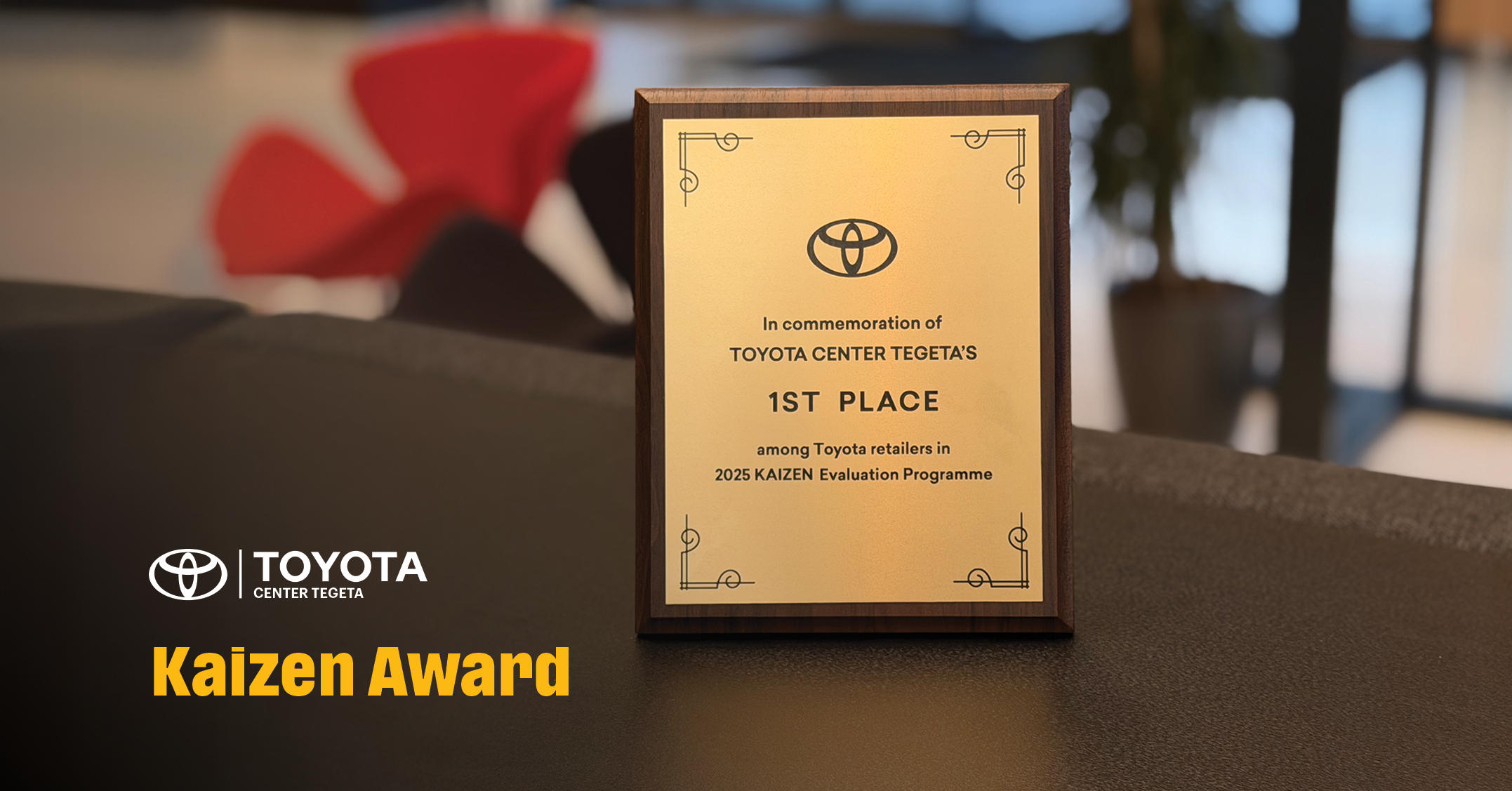 „ტოიოტა ცენტრი თეგეტამ“ Kaizen Award-ის ჯილდო ზედიზედ მეორედ მოიპოვა