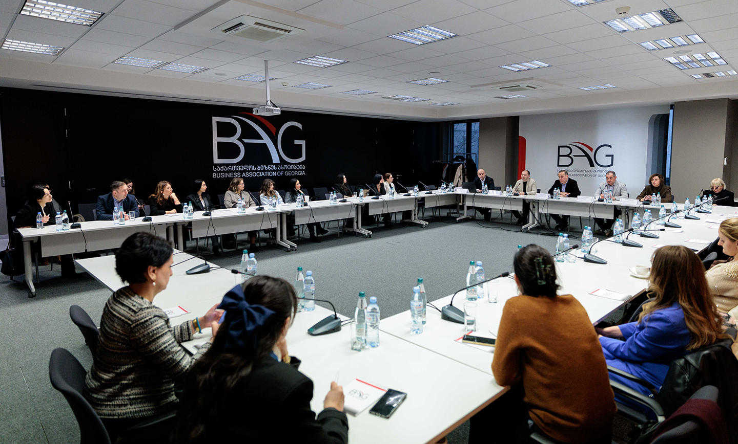 საქართველოს ბიზნეს ასოციაციის წევრი კომპანიების წარმომადგენლებისთვის თბილისის მუნიციპალური პროგრამის „ისწავლე და დასაქმდი“ პრეზენტაცია გაიმართა