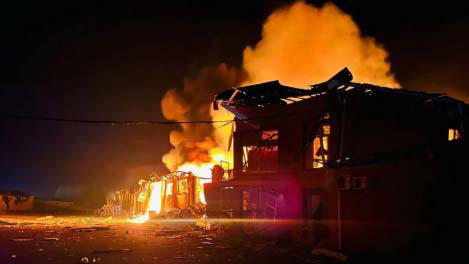 უკრაინული მედია - რუსეთმა კიევის ოლქზე მასშტაბური თავდასხმა განახორციელა