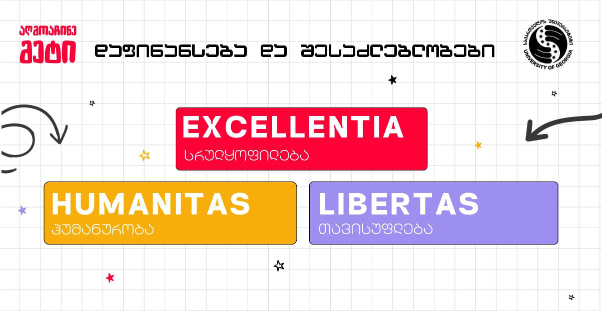 აღმოაჩინე მეტი დაფინანსება და შესაძლებლობები საქართველოს უნივერსიტეტში