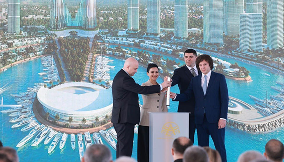 “Ambassadori Island Batumi” Hosted Symbolic Foundation Capsule Ceremony for Landmark "First Tower"