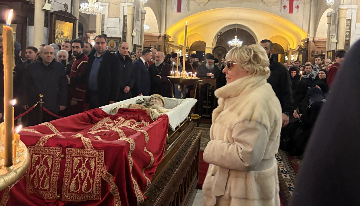 გიული ალასანიამ ილია მეორის ხსოვნას პატივი მიაგო