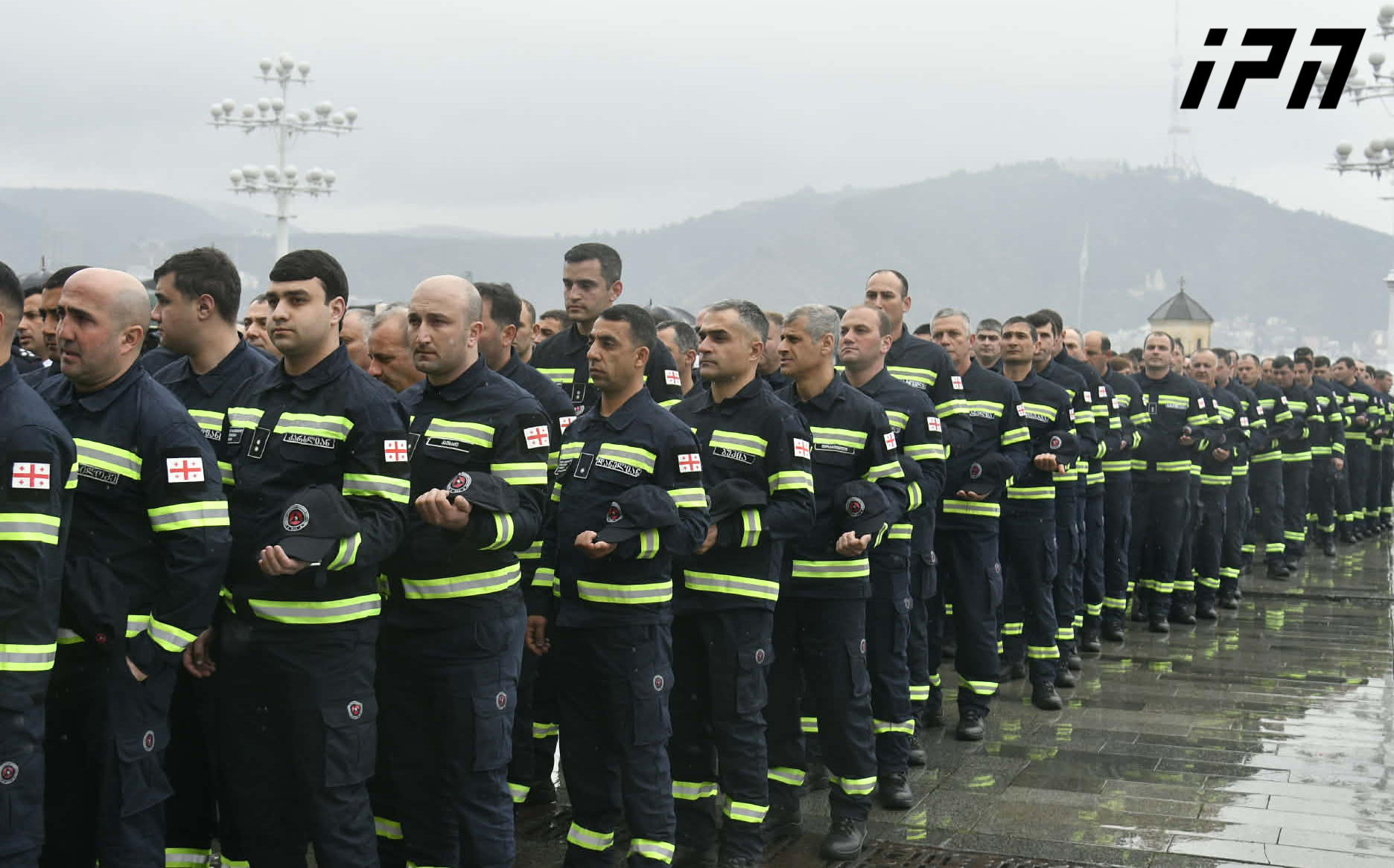 პატრიარქის სამოქალაქო პანაშვიდზე საგანგებო სიტუაციების მართვის სამსახურის თანამშრომლები მივიდნენ