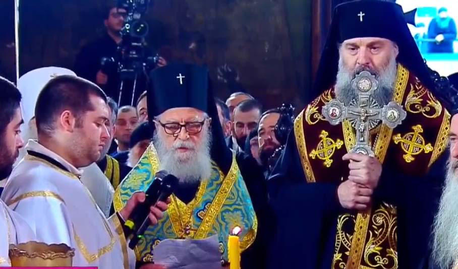 მიტროპოლიტი ანანია - ჩვენს სამშობლოს შეემატა ზეციური მეოხი - ამ დღეებში კიდევ ერთხელ დავინახეთ თქვენო უწმინდესობავ, გაგიშლიათ არწივის ფრთები და თქვენს ფრთათა ქვეშე იკრებთ სრულიად საქართველოს, ქართველ ერს