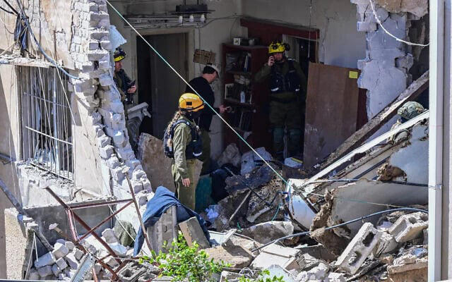 ისრაელში ირანის სარაკეტო იერიშის შედეგად 15 ადამიანი დაშავდა