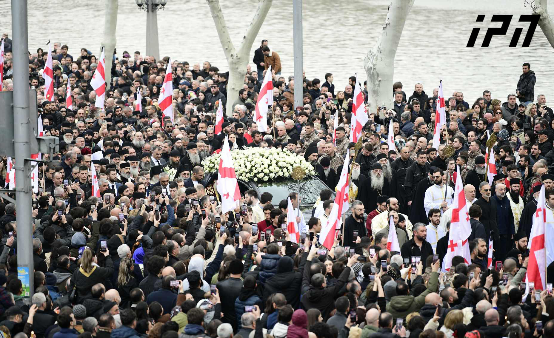 Ilia II was laid to rest at the Sioni Patriarchal Cathedral