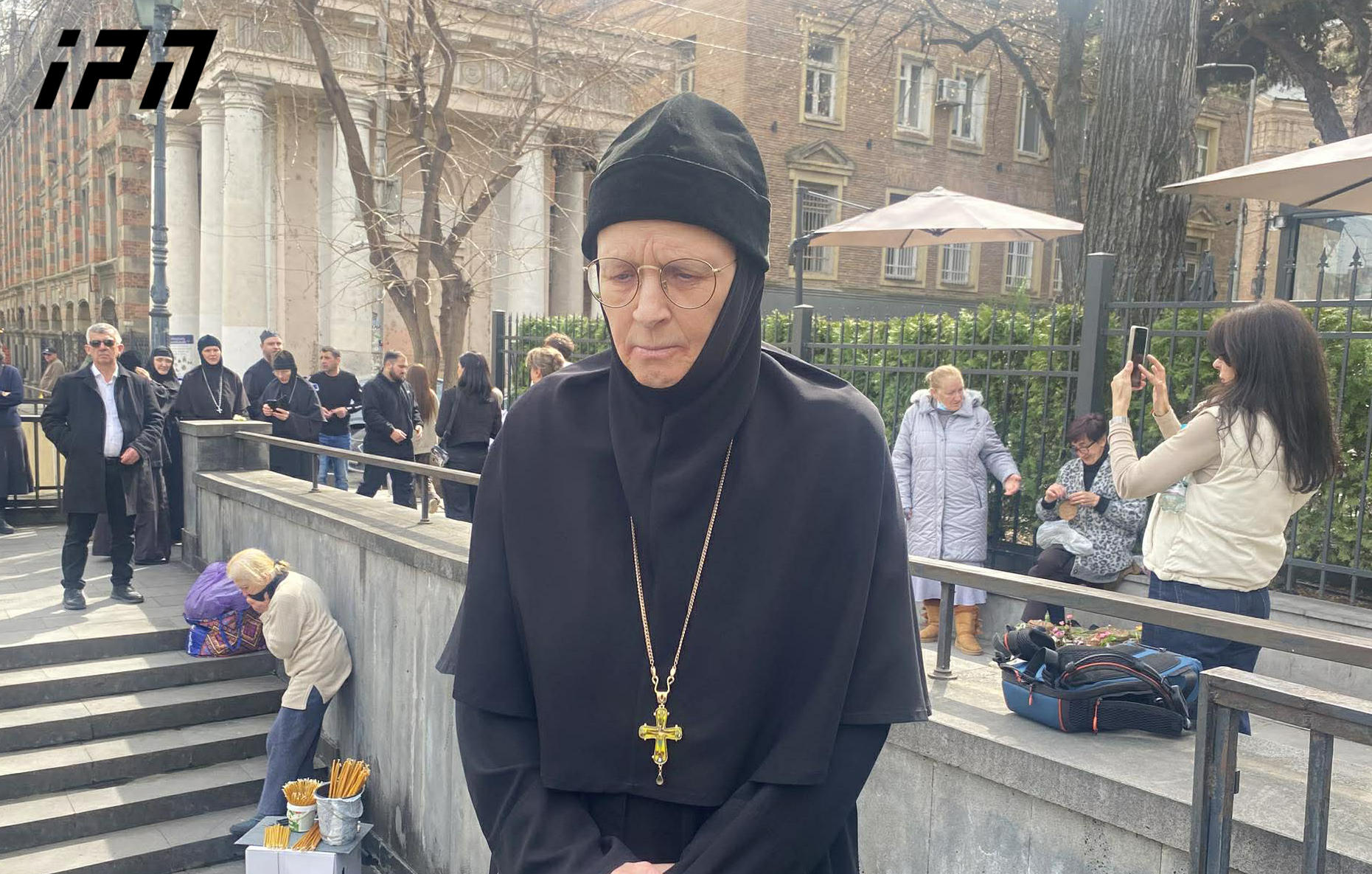 მერილენდის შტატის წმინდა სიდონიას სახელობის მონასტრის დამფუძნებელი სიონში - მხოლოდ ის მსურს, ქართული ეკლესიის სიწმინდე მსოფლიოსთვის და ამერიკელებისთვის ხელმისაწვდომი გავხადო - უნდა ვიცოდეთ, რომ უწმინდესობა ახლა თავისუფალია