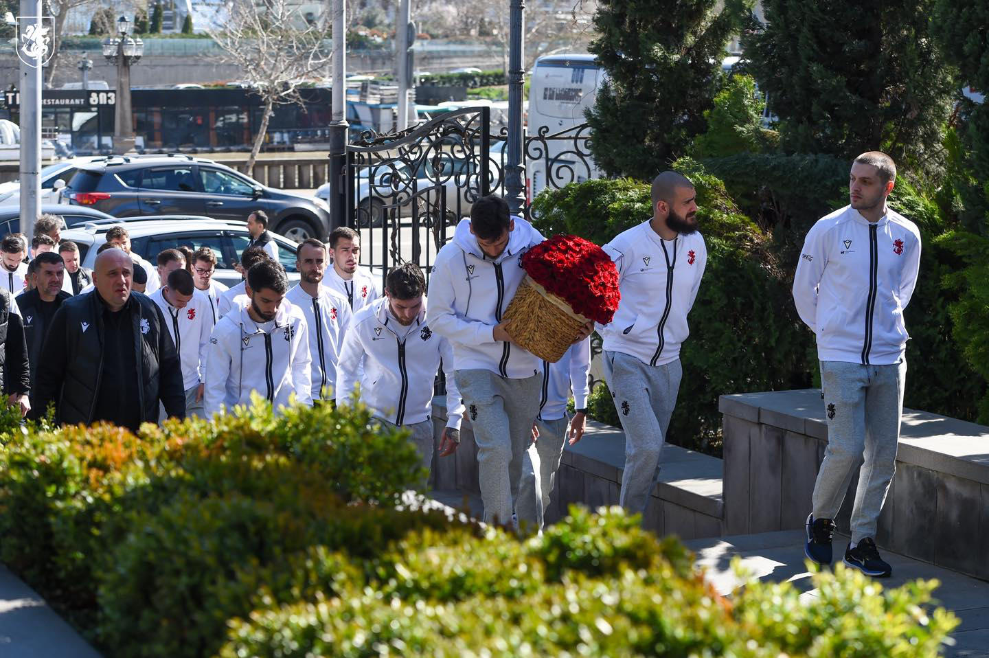 სიონის საპატრიარქო ტაძარში საქართველოს ეროვნული ნაკრების ფეხბურთელები მივიდნენ