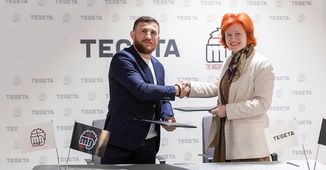 მერაბ The machine დვალიშვილი X „თეგეტა“ - პარტნიორობა ახალი გამარჯვებებისთვის
