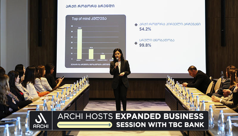 Archi Hosts Expanded Business Session with TBC Bank