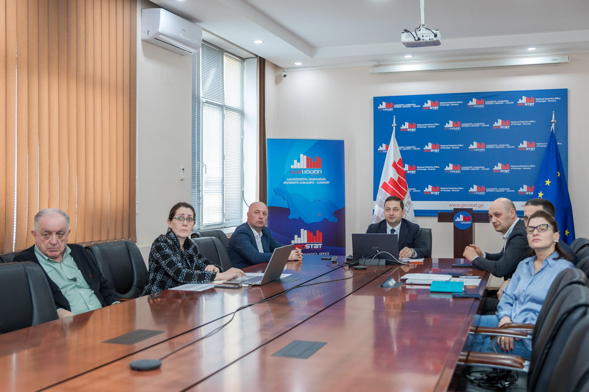 „საქსტატში“ საკოორდინაციო უწყებათაშორისი საბჭოს სხდომა გაიმართა