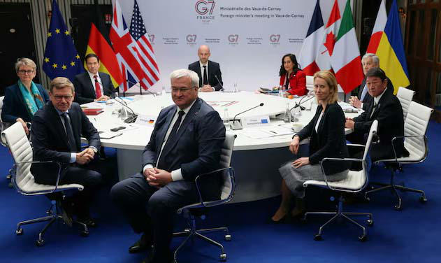 „დიდი შვიდეულის“ საგარეო საქმეთა მინისტრები ახლო აღმოსავლეთში მიმდინარე ომში მშვიდობიან მოსახლეობაზე თავდასხმების შეწყვეტას მოითხოვენ