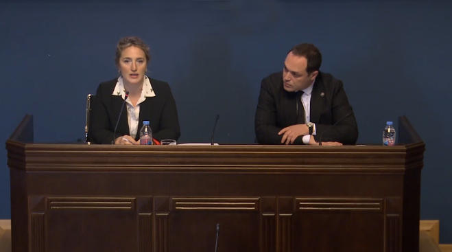 მარიამ ლაშხი კულტურის კომიტეტის სხდომაზე სახელოვნებო სასწავლებლების ხელმძღვანელების მოსმენაზე - უნდა ვიმსჯელოთ, რომ გვყავდეს ღირსეული ადამიანები, რომლებიც სცენას პოლიტიკურ ინსტრუმენტად არ გამოიყენებენ