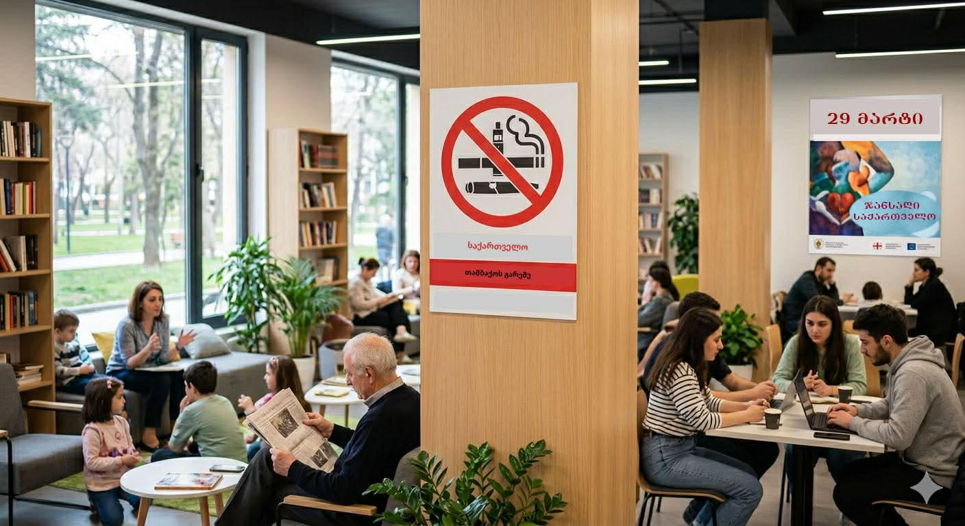 „თამბაქოს კონტროლის ალიანსი“ - საქართველო თამბაქოსგან თავისუფალ ეროვნულ დღეს აღნიშნავს - ამჯერად, მორიგ 29 მარტს ქვეყანა განსაკუთრებული გამოწვევებით შეხვდა