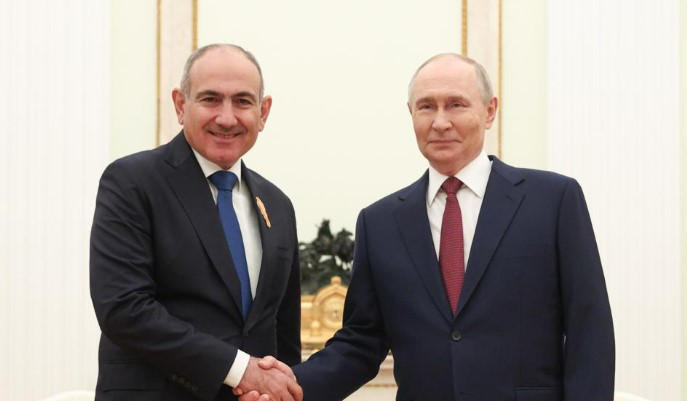 ვლადიმერ პუტინი ნიკოლ ფაშინიანს - ვიმედოვნებთ, რომ სომხეთში არსებული პრორუსული პოლიტიკური ძალები არჩევნებში მონაწილეობას მიიღებენ