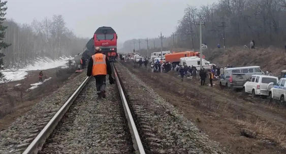 რუსეთში მატარებელი ლიანდაგიდან გადავიდა - დაშავდა 24 ადამიანი