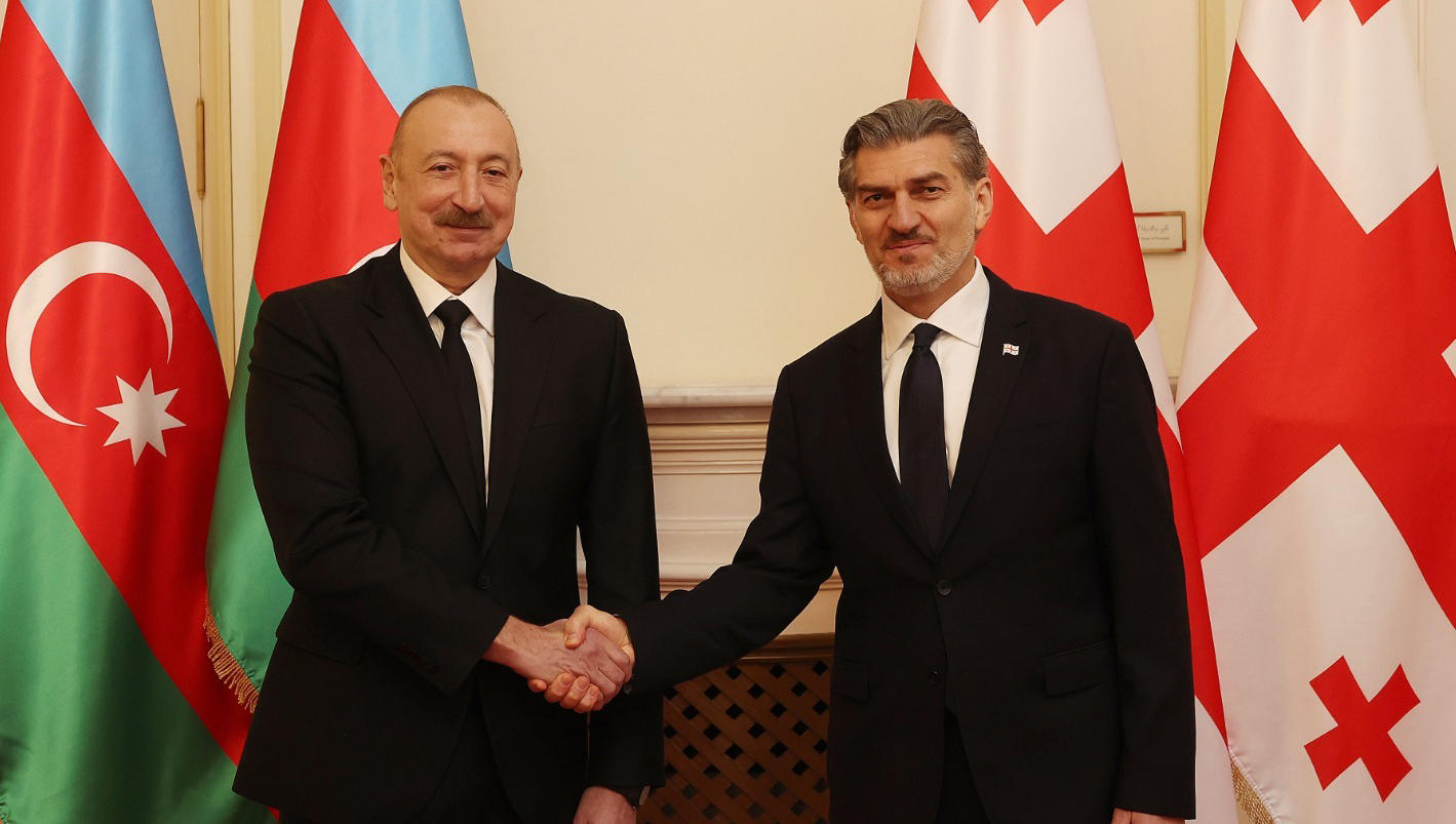 მიხეილ ყაველაშვილმა ილჰამ ალიევთან პირისპირ შეხვედრა გამართა