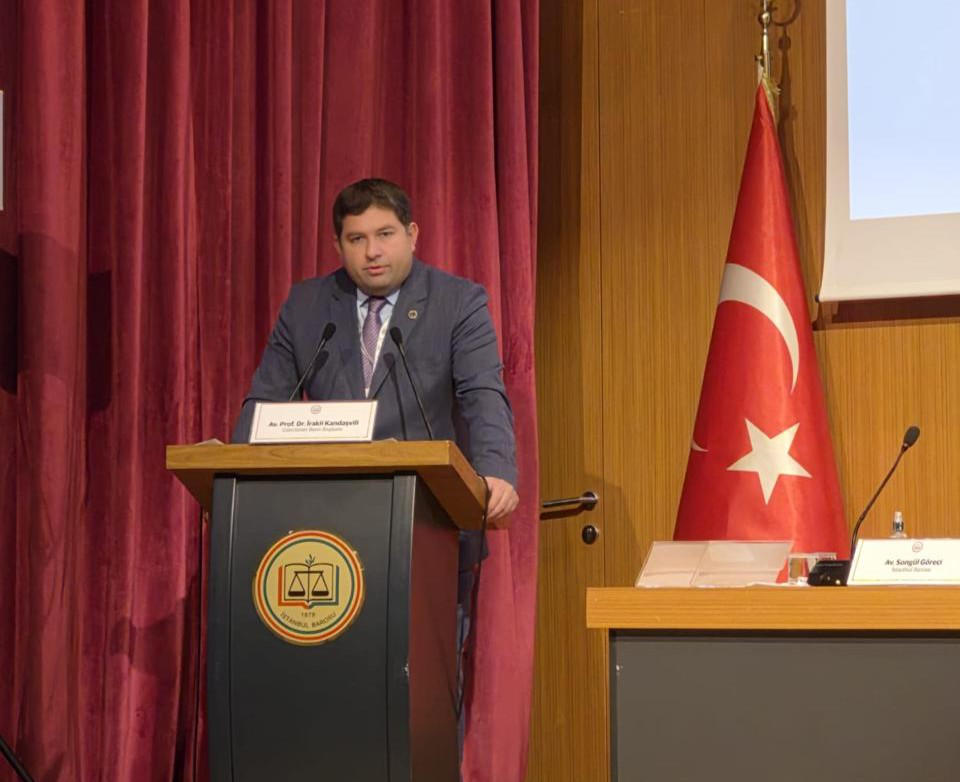 ადვოკატთა ასოციაციის თავმჯდომარემ სტამბოლის საერთაშორისო სიმპოზიუმში მიიღო მონაწილეობა