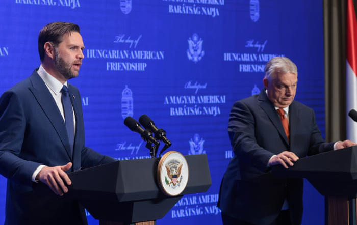 ჯეი დი ვენსი ორბანზე - მსურს, საარჩევნო პერიოდში მას დავეხმარო - არ მაქვს მოლოდინი, რომ უნგრელი ხალხი მომისმენს, მაგრამ მინდა, სიგნალი გავუგზავნო ბრიუსელში ბიუროკრატებს, რომლებიც ცდილობენ უნგრელები დაჩაგრონ