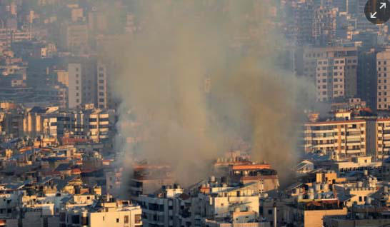 ისრაელმა ბეირუთში ახალი დარტყმები განახორციელა