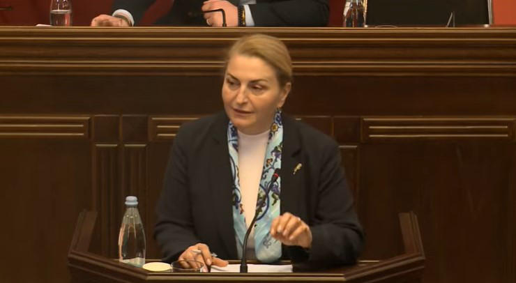 სოფიო ხორგუანი არჩილ გორდულაძეს - თქვენი ტონი დიდაქტიკურია - კი არ უნდა გმობდეთ, უნდა აკეთებდეთ იმას, რომ სახელმწიფო თავის პასუხისმგებლობას ასრულებდეს, როცა არც ერთ მოძალადეს, სახელმწიფოს სახელით მოქმედს, პასუხი არ უგია